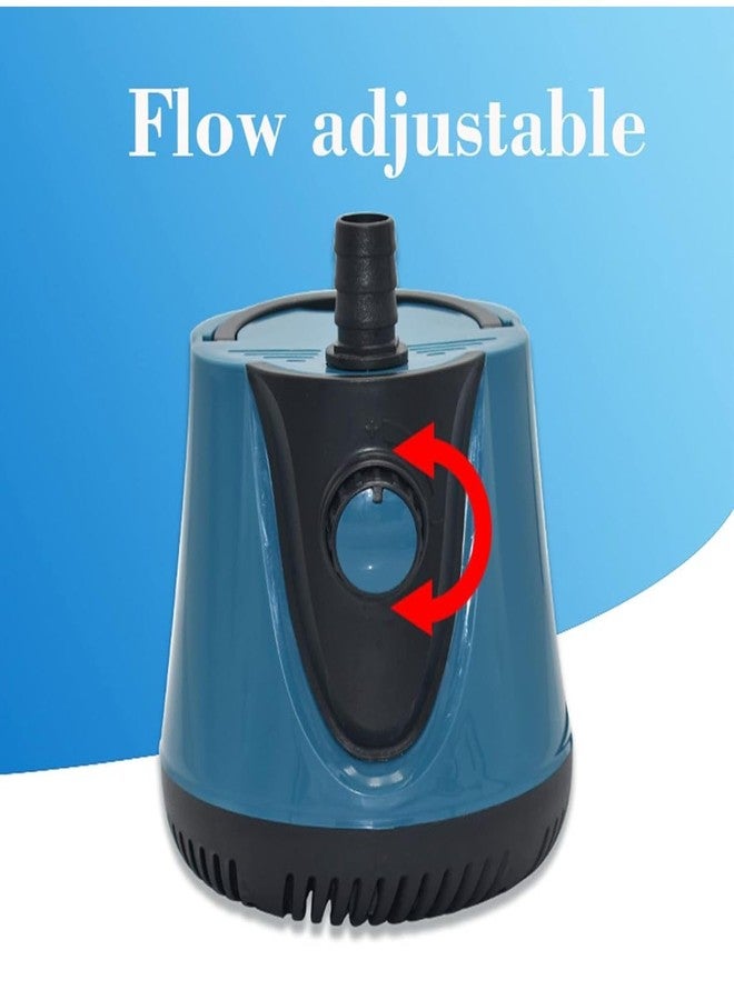 FLOJOY Asian Pumps 120W Submersible Pump with Flow Control, Aquarium Fountain Pump, Ultra Quiet Water Pump for Pool, Fish Tank, Pond, Hydroponics, Ultra-low Water Level with High Lift 12Ft (3000L/hr) 220V - Image 4
